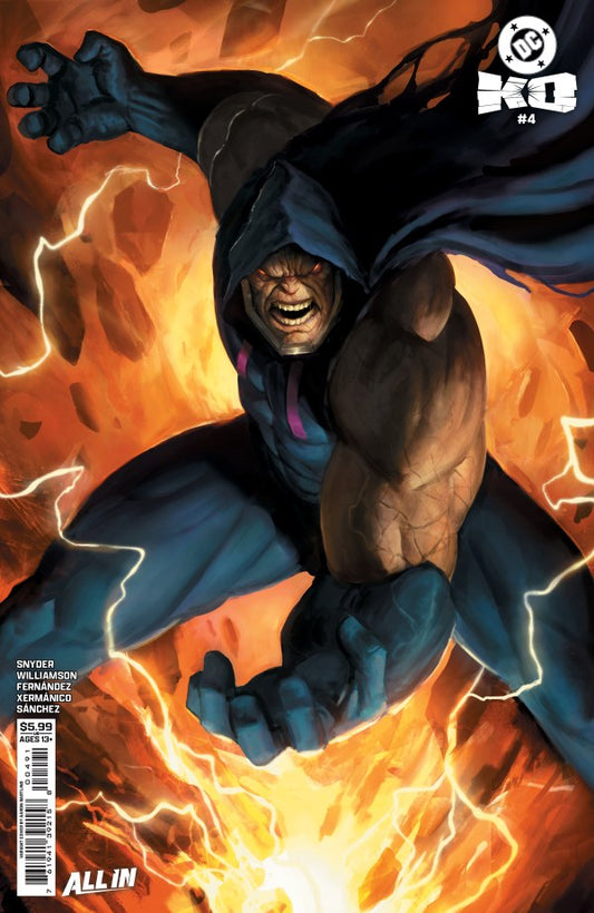 DC K.O. #4 (Of 5) Cvr F Aaron Bartling Darkseid