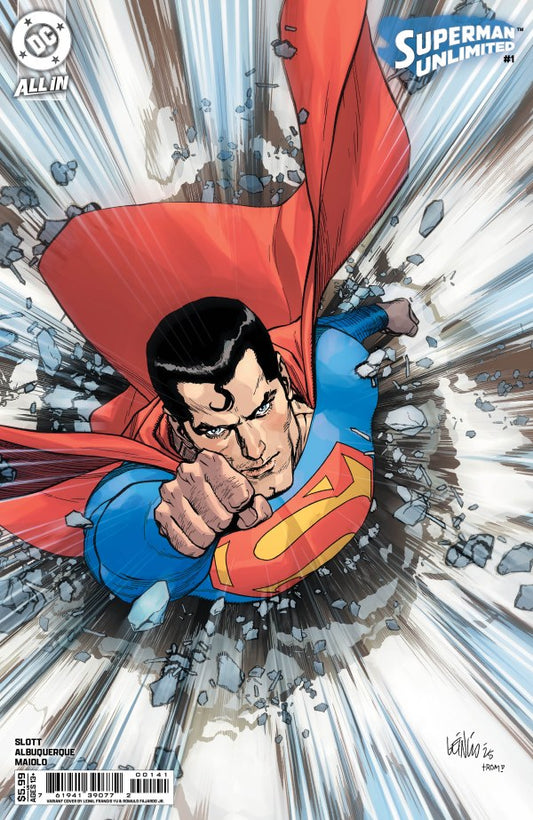 Superman Unlimited #1 Cvr D Leinil Francis Yu
