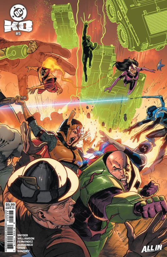 DC K.O. #5 2nd Printing Javier Fernández Connecting (5 of 5)