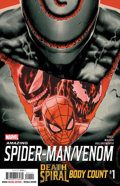 Amazing Spider-Man/Venom: Death Spiral - Body Count #1 Main Cover
