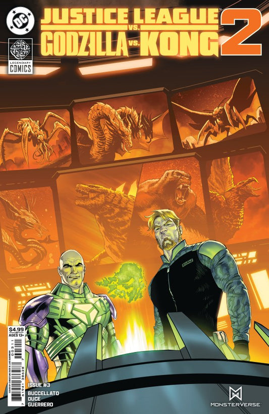 Justice League vs Godzilla vs Kong 2 #3 (Of 7) Cvr A Christian Duce