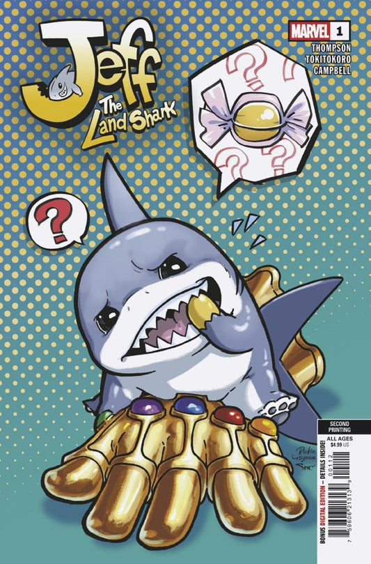 Jeff the Land Shark #1 Rickie Yagawa 2nd Print