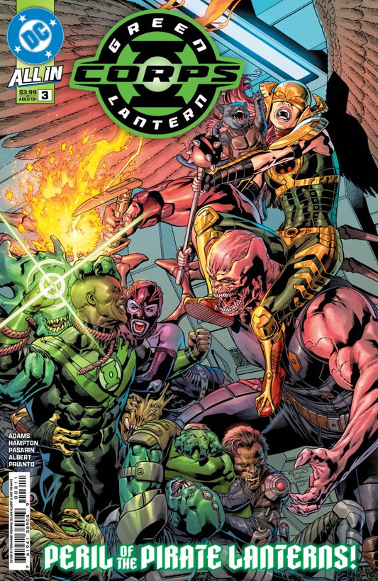 Green Lantern Corps #3 Cvr A Pasarin & Albert