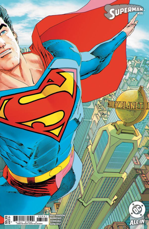 Superman #35 Cvr B Guillem March Connecting Card Stock Var