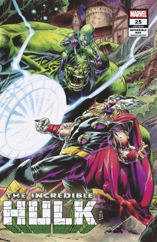 Incredible Hulk #25 Impossible Man Pop-Up Wraparound