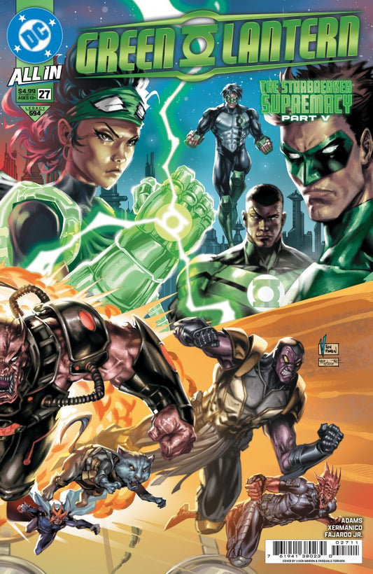 Green Lantern #27 Cvr A V Ken Marion (Pre-Order 9/24/25)