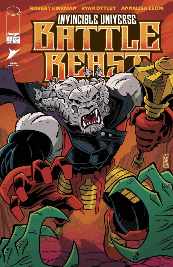 Invincible Universe Battle Beast #3 3rd Print