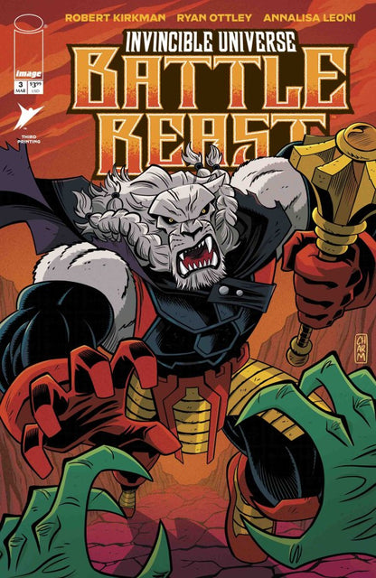 Invincible Universe Battle Beast #3 3rd Print