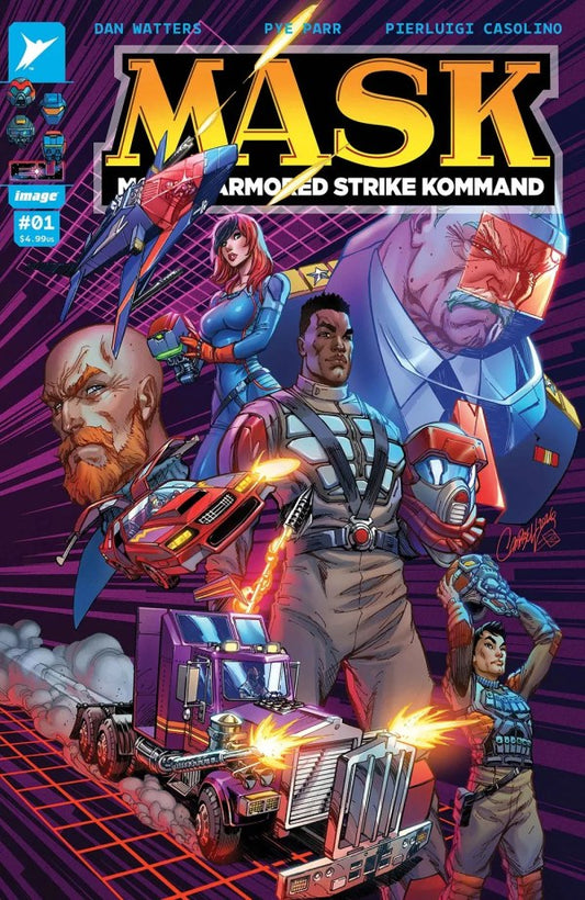 M.A.S.K. #1 Cvr B J Scott Campbell & Sabine Rich Var (Pre-Order 6/10/2026)