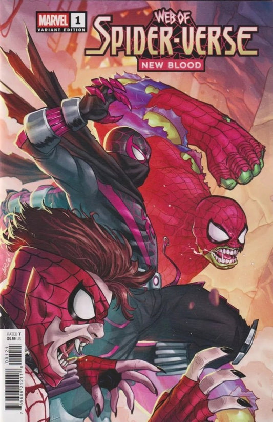 Web of Spider-Verse: New Blood #1 Ario Anindito Connecting Var