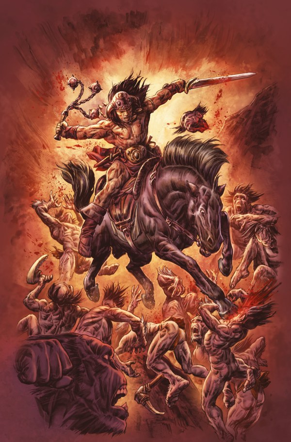 Conan the Barbarian #27 Cover E Doug Braithwaite Virgin Variant