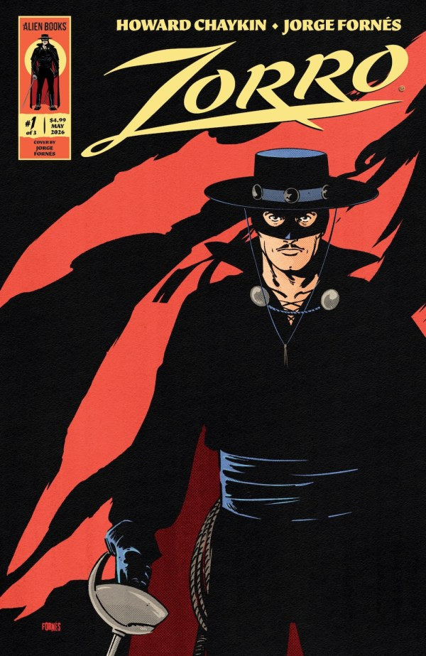 Zorro #1 Cover A (Fornés) (Pre-Order 05/20/2026)