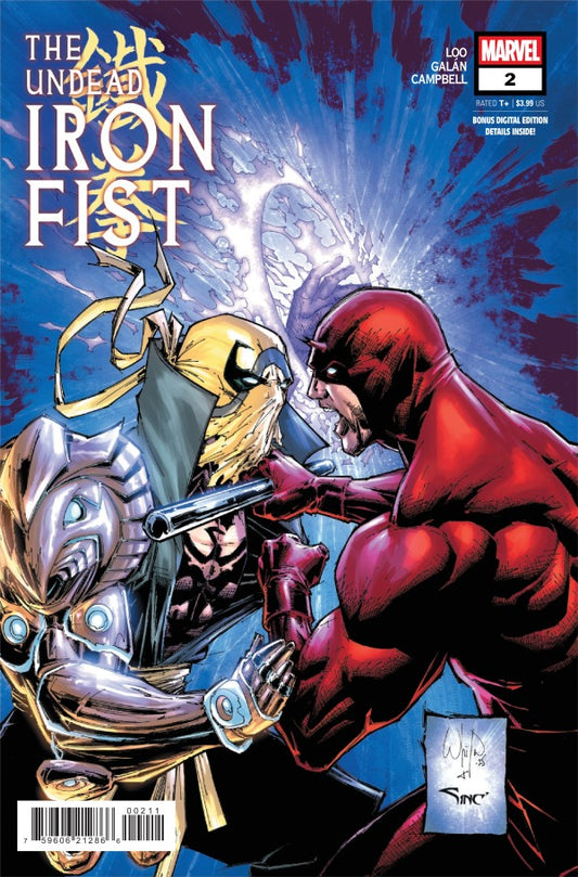 The Undead Iron Fist #2 Main Cover