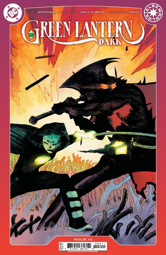 Green Lantern Dark #3 Cover A Werther Dell Edera