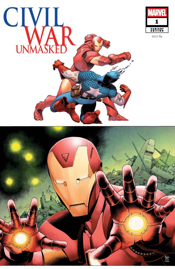 Civil War: Unmasked #1 Paulo Siqueira 5-Part Connecting Variant