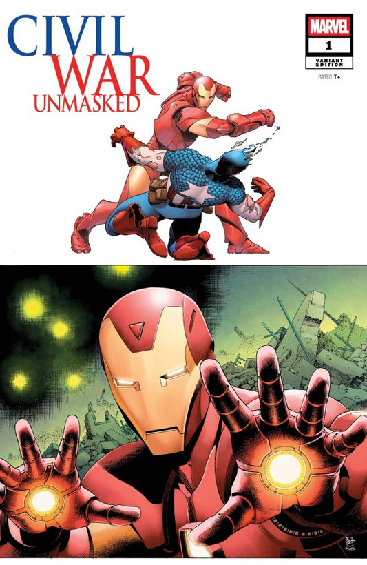 Civil War: Unmasked #1 Paulo Siqueira 5-Part Connecting Variant