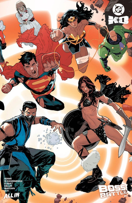 DC K.O.: Boss Battle #1 Cvr E Jeff Spokes Wraparound