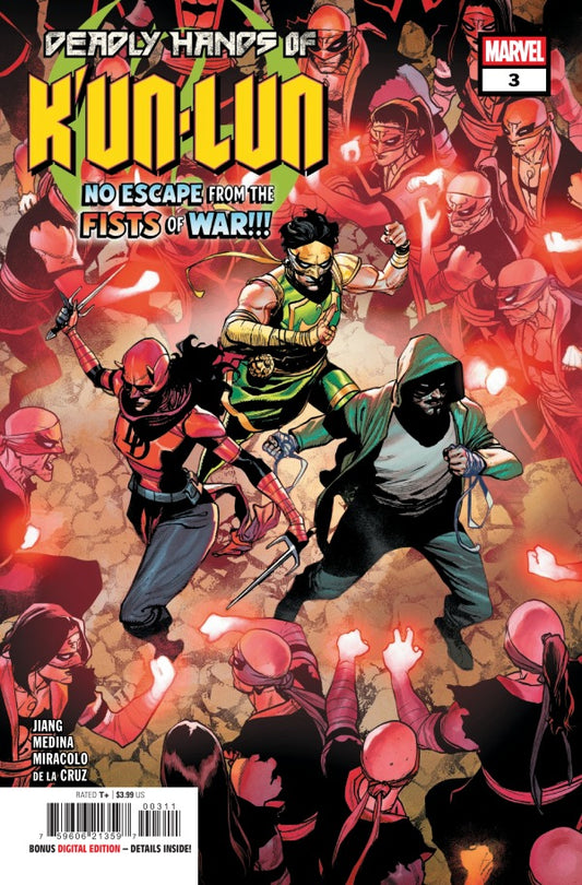 Deadly Hands Of K'Un-Lun #3 Main Cover