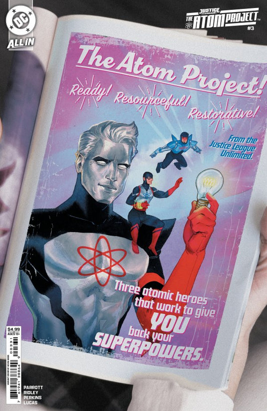 Justice League The Atom Project #3 Cover C Kevin Wada