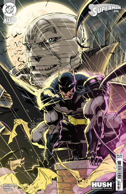 Superman #23 Cover E Kaare Andrews Hush