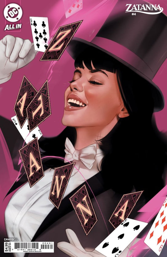 Zatanna #4 Cover B Ben Oliver
