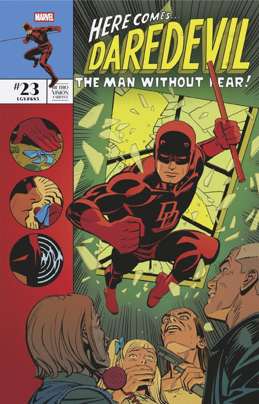 Daredevil #23 Leo Romero Retrovision