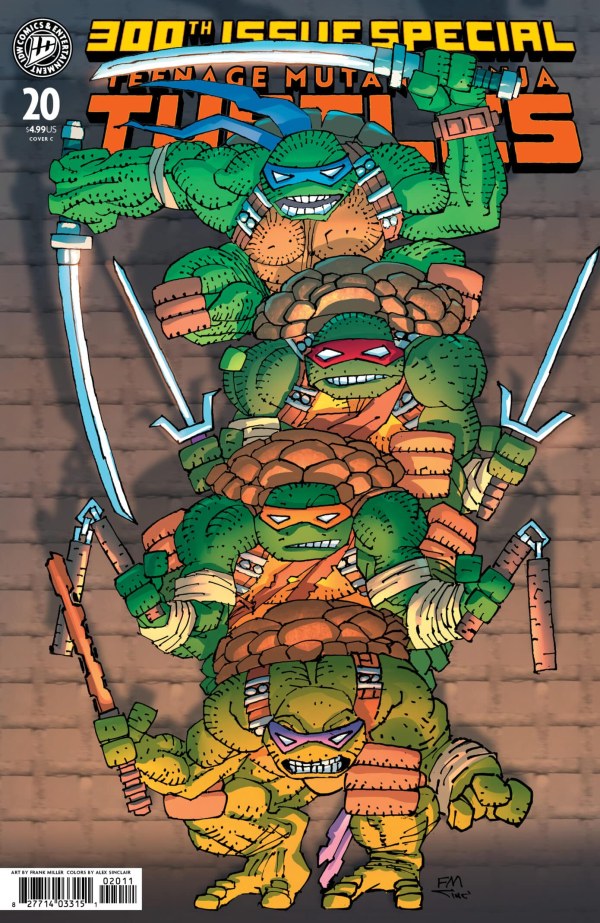 Teenage Mutant Ninja Turtles #20: 300th Issue Special Variant C (Miller) (Pre-Order 07/22/2026)