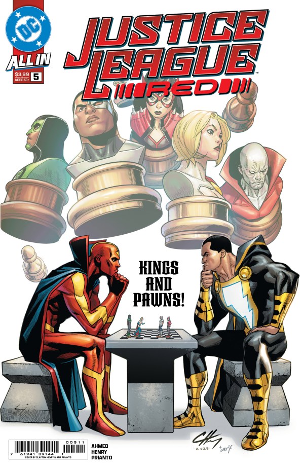 Justice League Red #5 Cvr A Clayton Henry