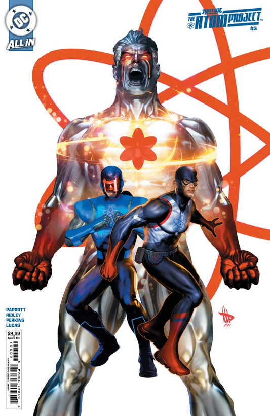 Justice League The Atom Project #3 Cover B Dave Wilkins