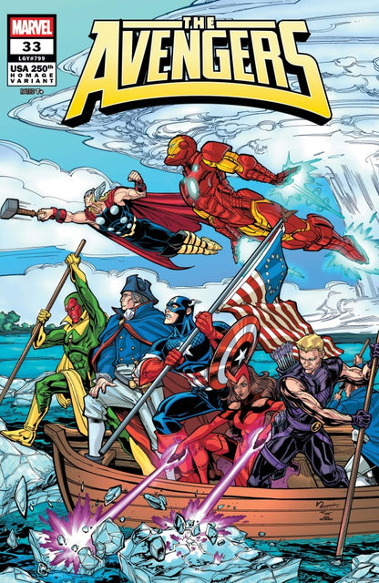 The Avengers #33 Chad Hardin 250th Homage Variant