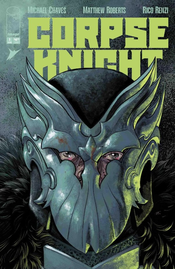 Corpse Knight #1 (Of 6) Cvr G Matthew Roberts Die Cut Helmet Var