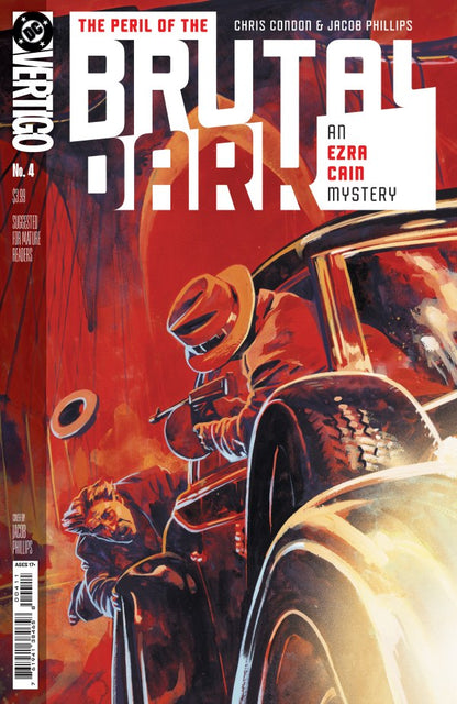 The Peril Of The Brutal Dark: An Ezra Cain Mystery #4 (Of 6) Cvr A Jacob Phillips (Mr) (Pre-Order 5/27/2026)