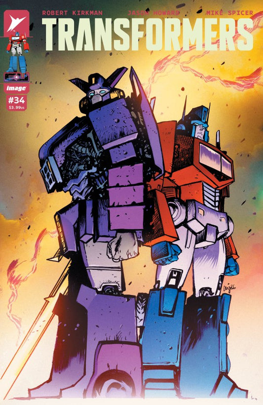 Transformers #34 Cvr B Daniel Warren Johnson & Mike Spicer Var (Pre-Order 7/8/2026)