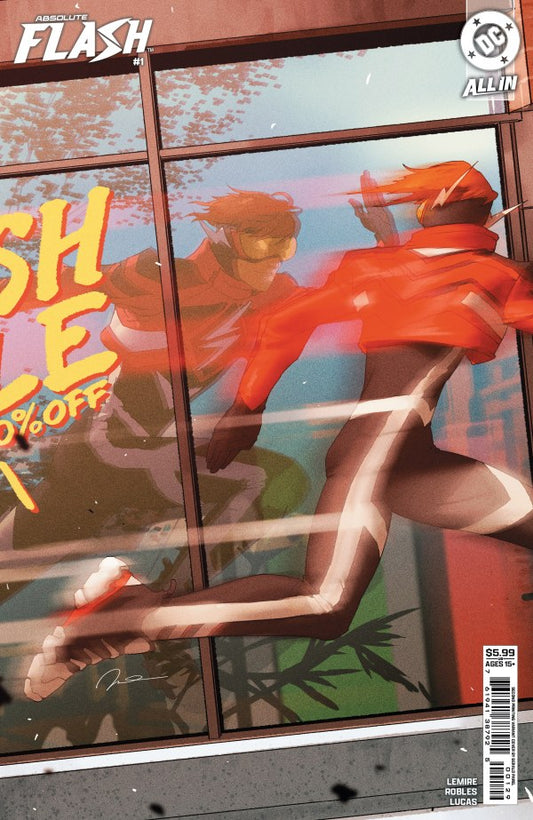Absolute Flash #1 2nd Print Cover B Gerald Parel