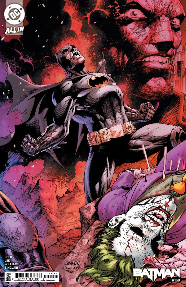 Batman #158 Cover C Jim Lee & Scott Williams Connecting Card 2 of 2