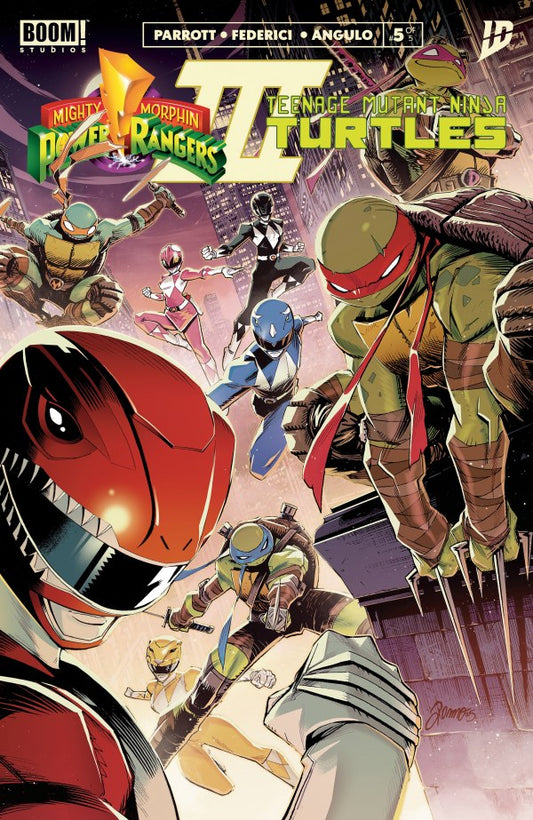 Mighty Morphin Power Rangers/TMNT III #5 Main Cover (Pre-Order 03/18/2026)