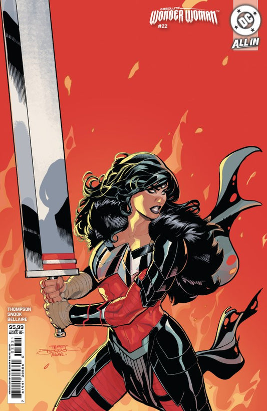 Absolute Wonder Woman #22 Cvr B Terry Dodson Card Stock Var