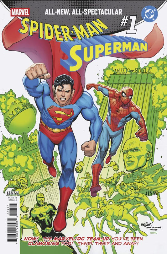 Marvel/DC: Spider-Man/Superman #1 David Marquez Homage Variant (Pre-Order 04/22/2026)