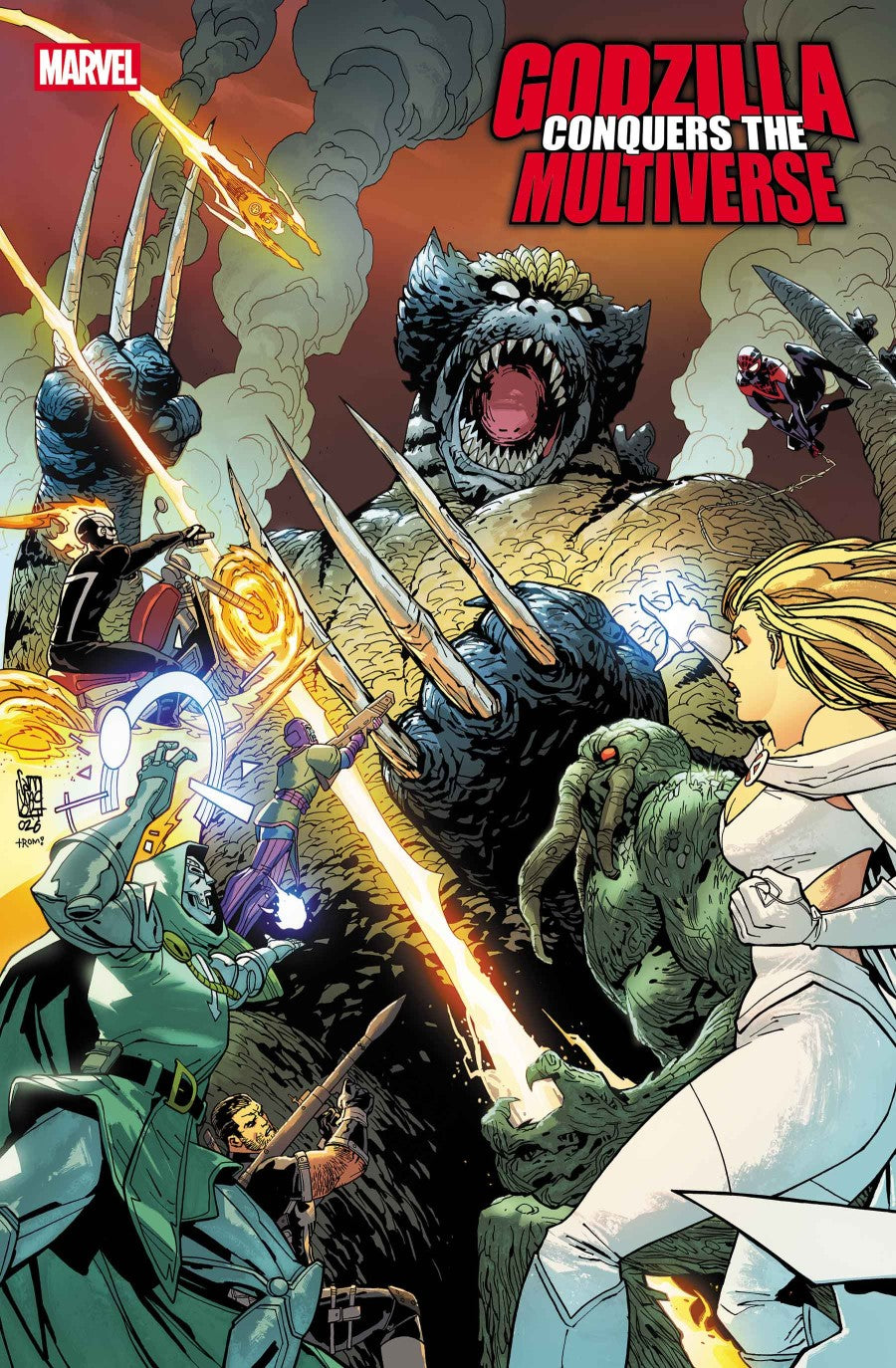 Godzilla Conquers The Multiverse #1 Giuseppe Camuncoli Variant (Pre-Order 07/22/2026)