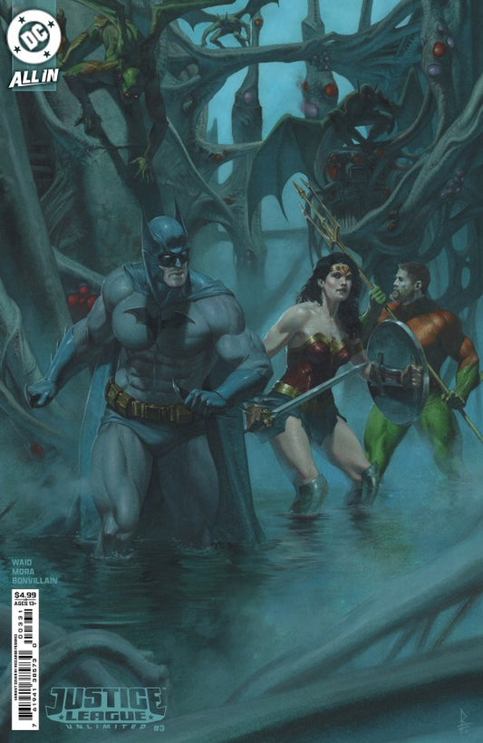 Justice League Unlimited #3 Cover D Riccardo Federici Card Stock Var (Pre-Order 1/22/2025)