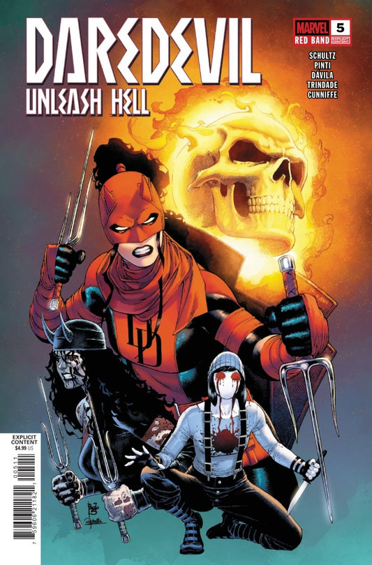 Daredevil: Unleash Hell – Red Band #5 Main Cover