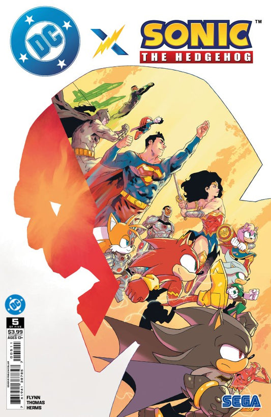 DC x Sonic the Hedgehog #5 Cvr A Pablo M Collar