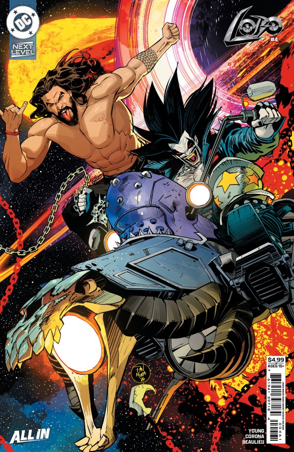 Lobo #4 Cvr F Dan Mora Jason Momoa Cameo Card Stock Var (VF+/NM-)