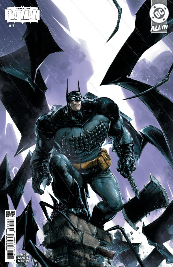 Absolute Batman #17 Cvr B Clayton Crain Card Stock Var