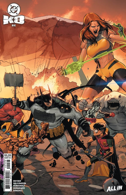DC K.O. #4 2nd Printing Javier Fernández Connecting (4 of 5)