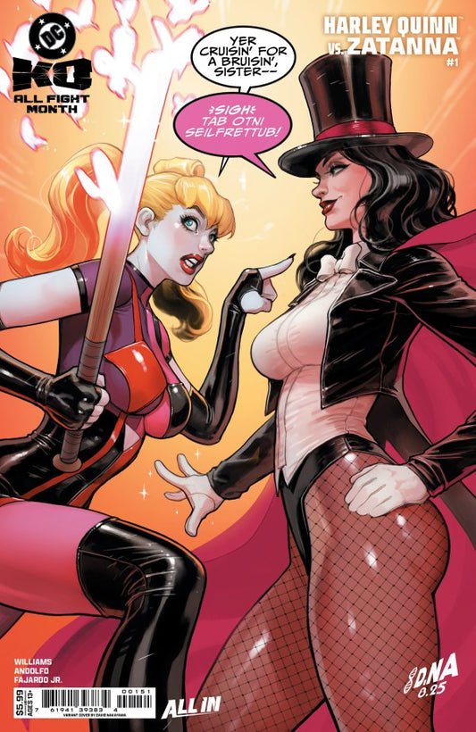 DC K.O. Harley Quinn vs Zatanna #1 Cvr E David Nakayama (Pre-Order 12/17/25)