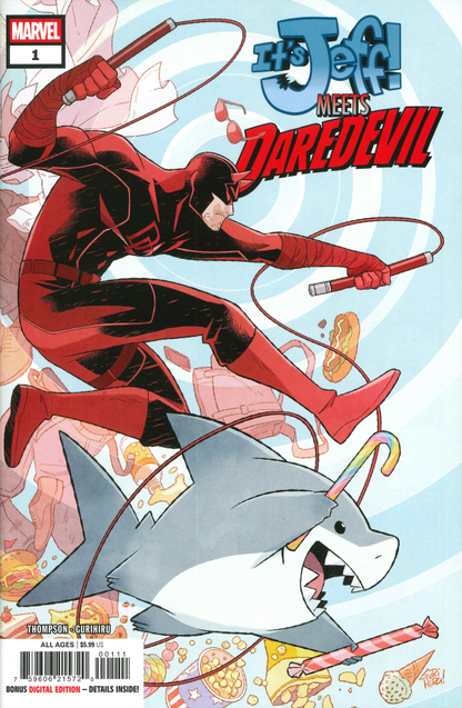 It's Jeff Meets Daredevil #1 Main Cover
