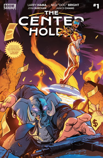 The Center Holds #1 Cover B Khary Randolph Variant