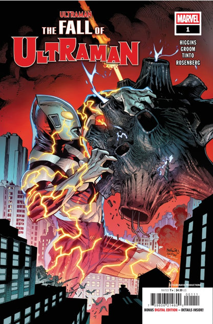 The Fall Of Ultraman #1 Main Cover
