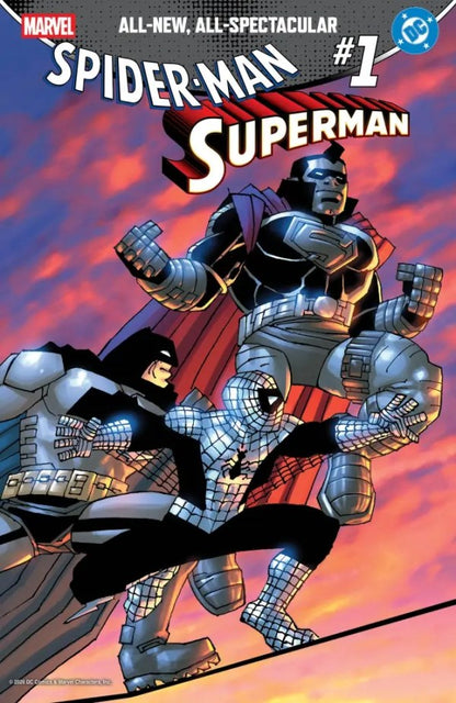 Marvel/DC: Spider-Man/Superman #1 Frank Miller Variant [1:50] (Pre-Sale 4/15/2026)